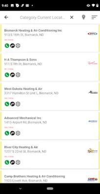 Badlands Telephone Directory android App screenshot 2