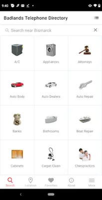 Badlands Telephone Directory android App screenshot 4